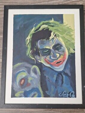 Joker Art Print 11x14 frame not included